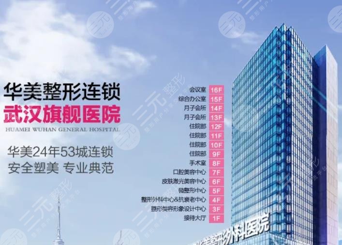 武汉十大正规整形医院排名榜更新